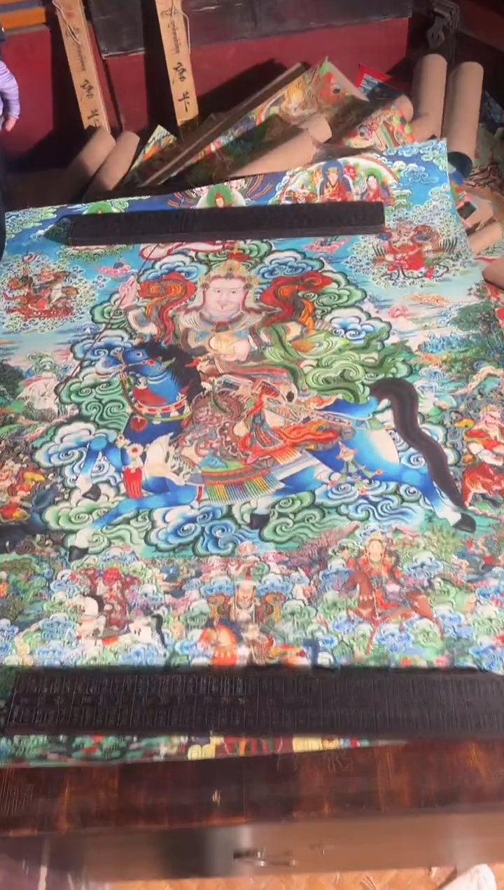 卷轴画旭子唐卡tk160