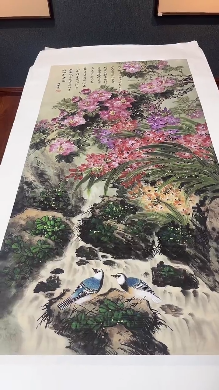 国画九霄甄选国画作品zhb08