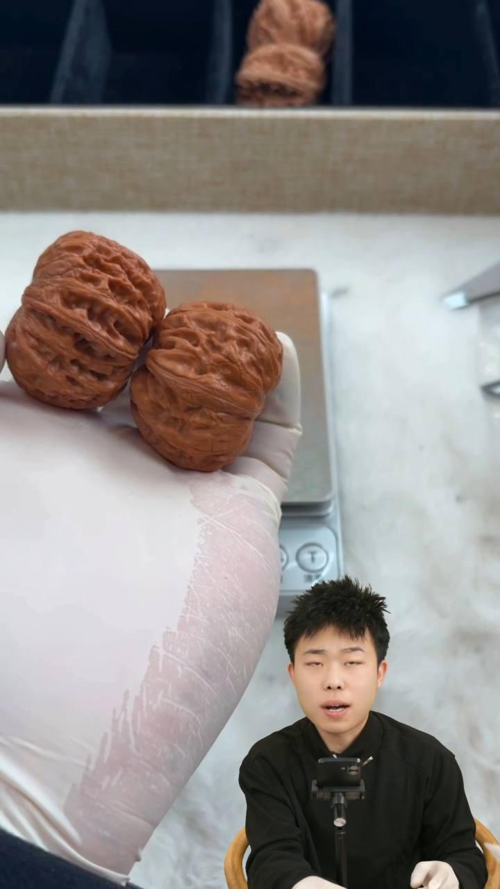 把件文玩核桃052（41）元宝文玩核桃