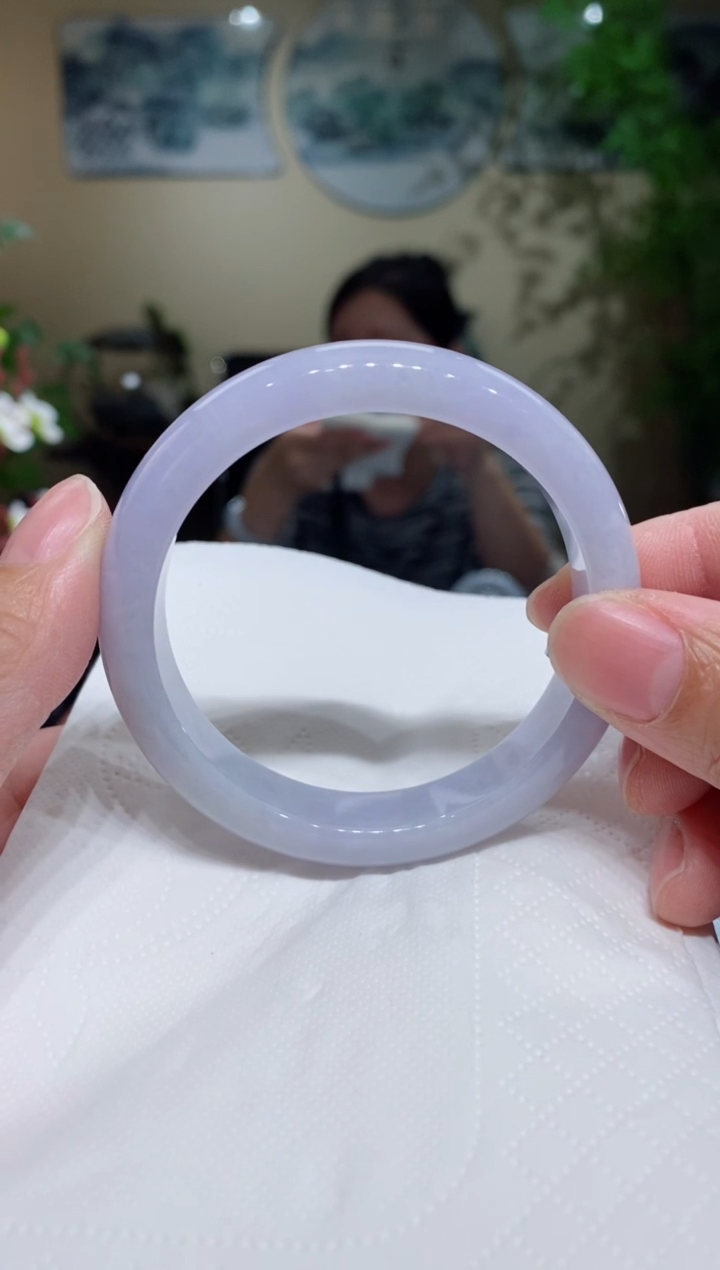 未镶嵌手镯翡翠圈口53.8