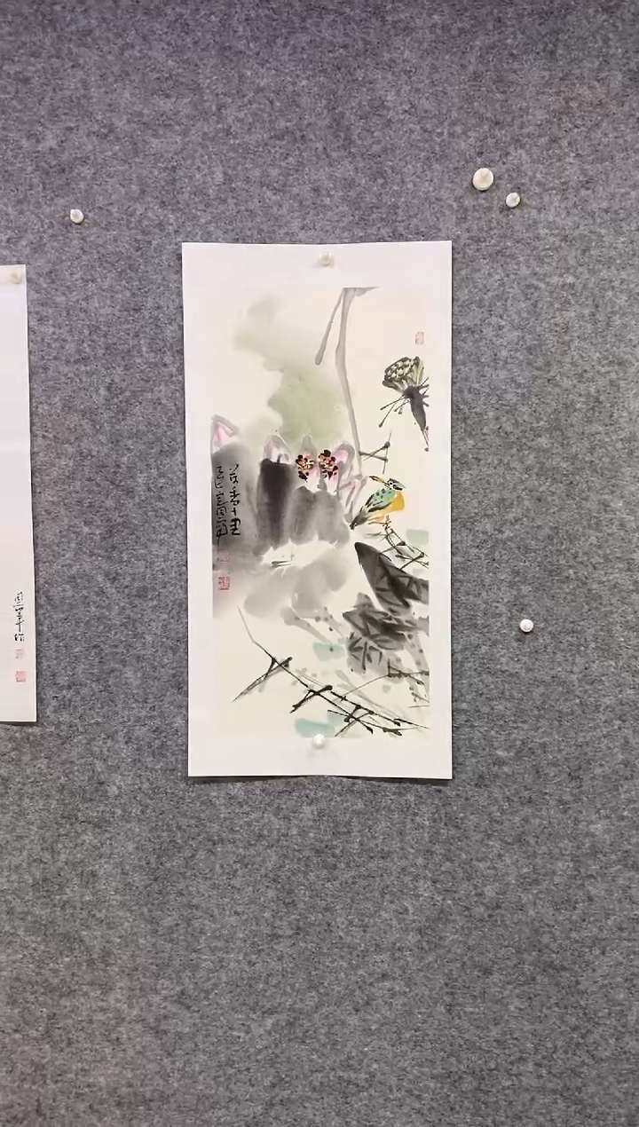 国画尚定固国画作品