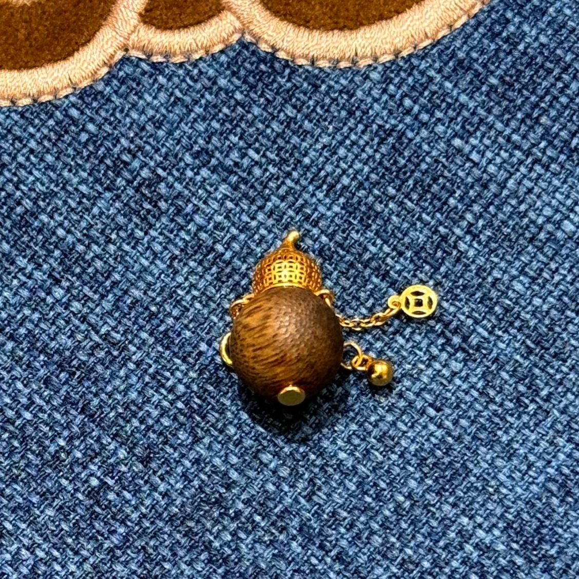 沉香壹加小羊精选/棋楠沉香葫芦吊坠多样性发一个b