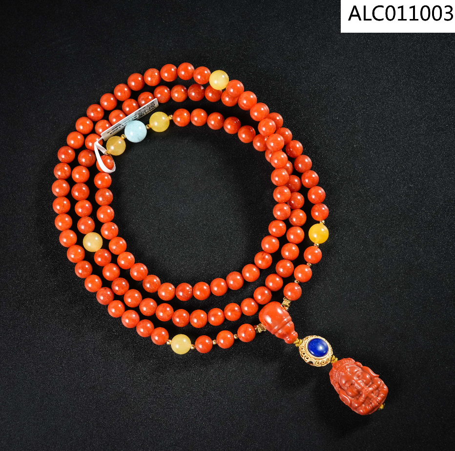 【老掌柜讲珠宝】南红项链 ALC011003