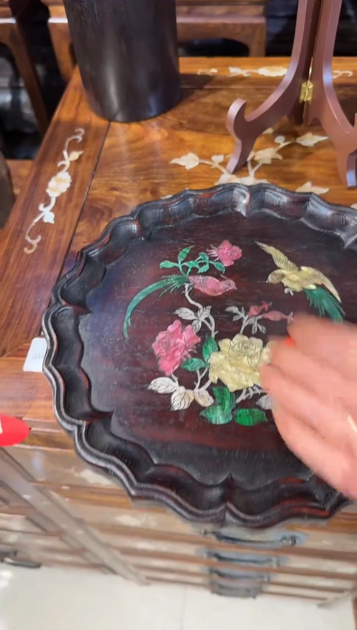 【闪购商品】木木艺牡丹花开圆盘88.8888