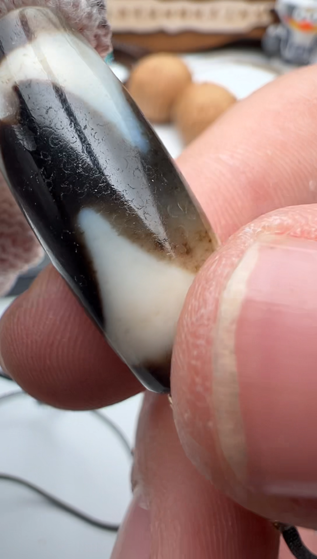 【闪购商品】玛瑙/玉髓颈饰合金玛瑙珠子