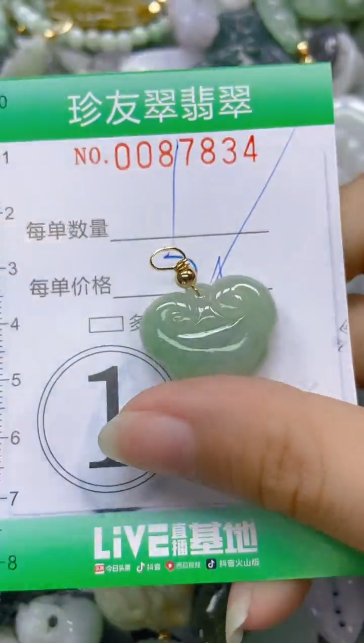 【闪购商品】翡翠颈饰未镶嵌闪购0087834