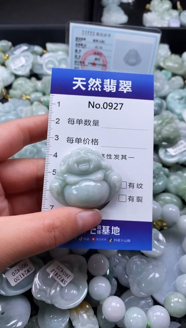 【闪购商品】翡翠颈饰未镶嵌缅甸A货翡翠0927