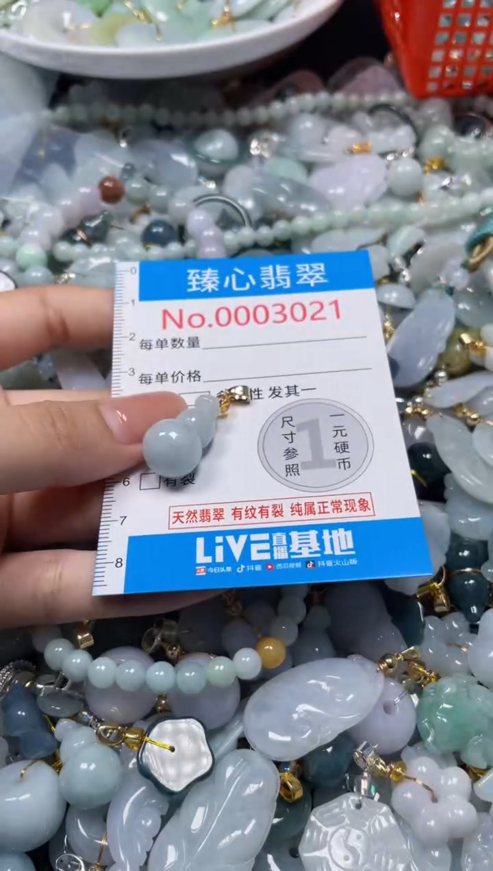 颈饰未镶嵌翡翠3021
