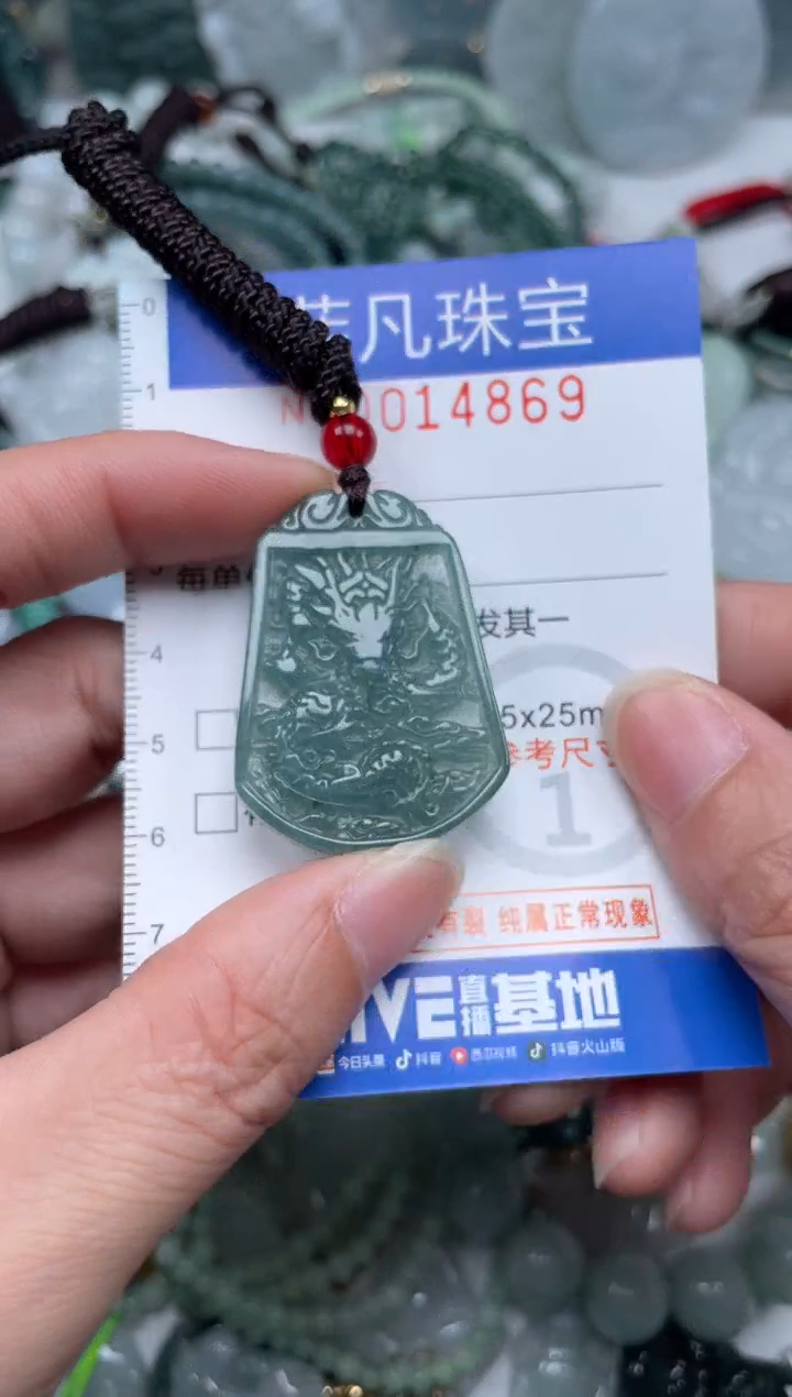 颈饰未镶嵌翡翠14869