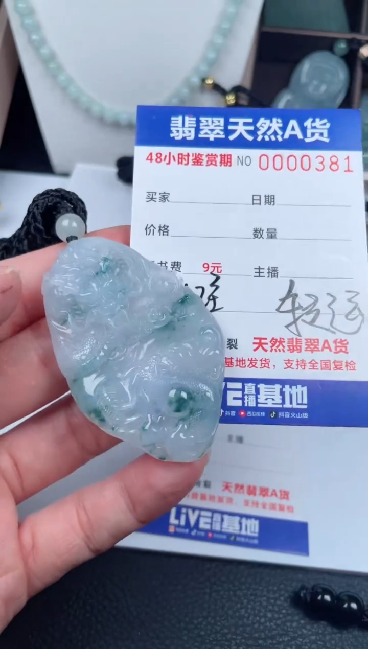 【闪购商品】翡翠颈饰未镶嵌         