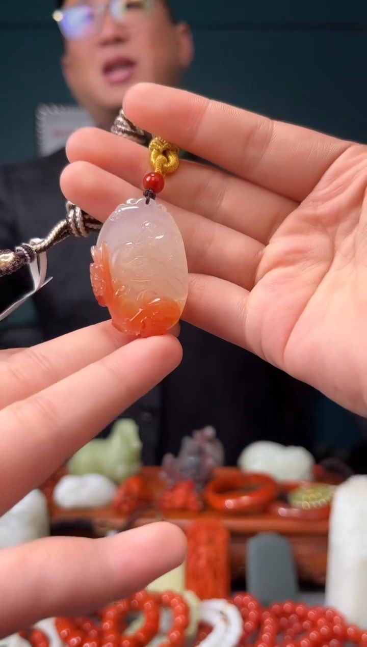 【闪购商品】玛瑙/玉髓颈饰未镶嵌吊坠