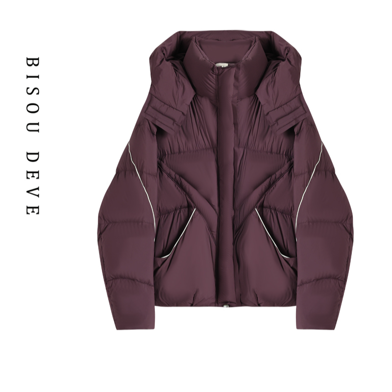 【时初轻奢】绒棕絮语鹅绒服MV21066413