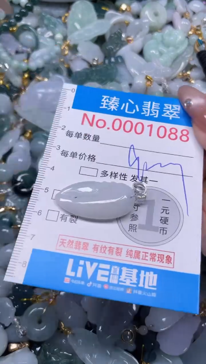 颈饰未镶嵌翡翠1088