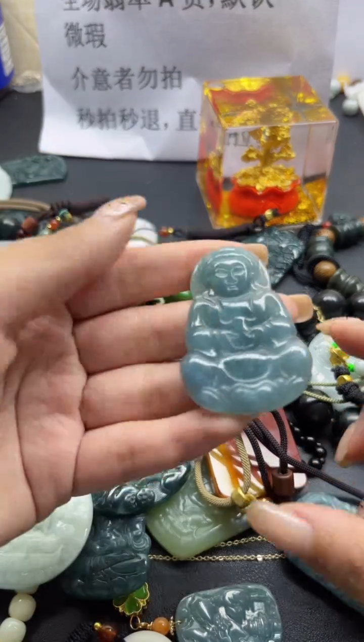 【闪购商品】翡翠颈饰未镶嵌翡翠