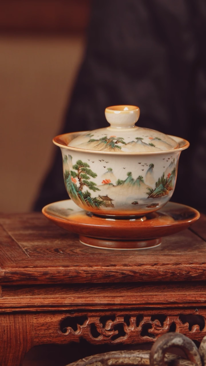 【闪购商品】老昌号手工手绘茶器