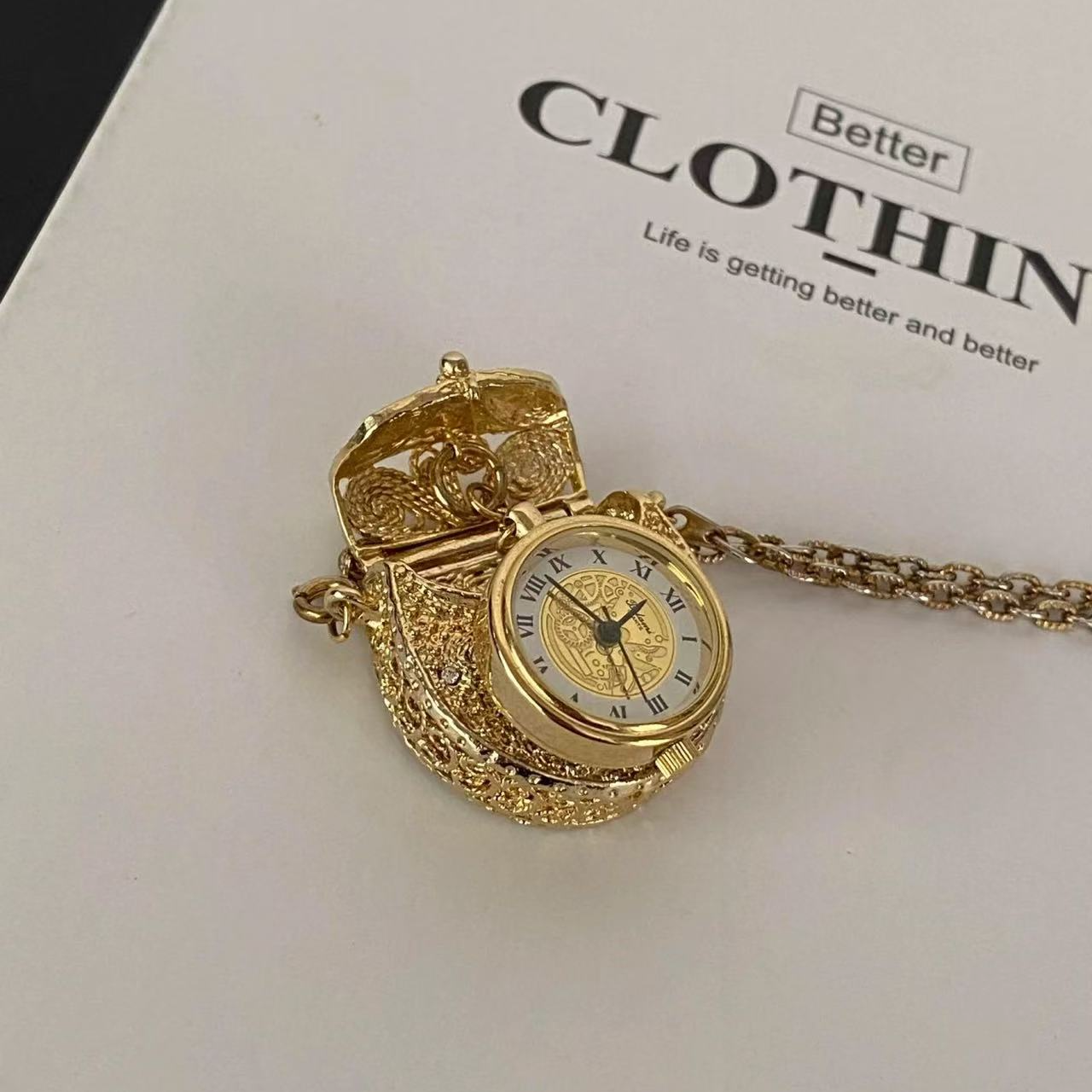 复古时尚经典怀表