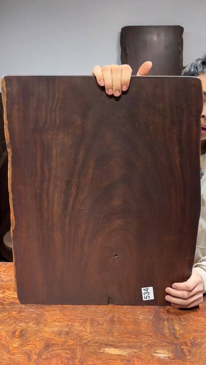 风车木（黑檀木）尺寸60*46*2.5编号534