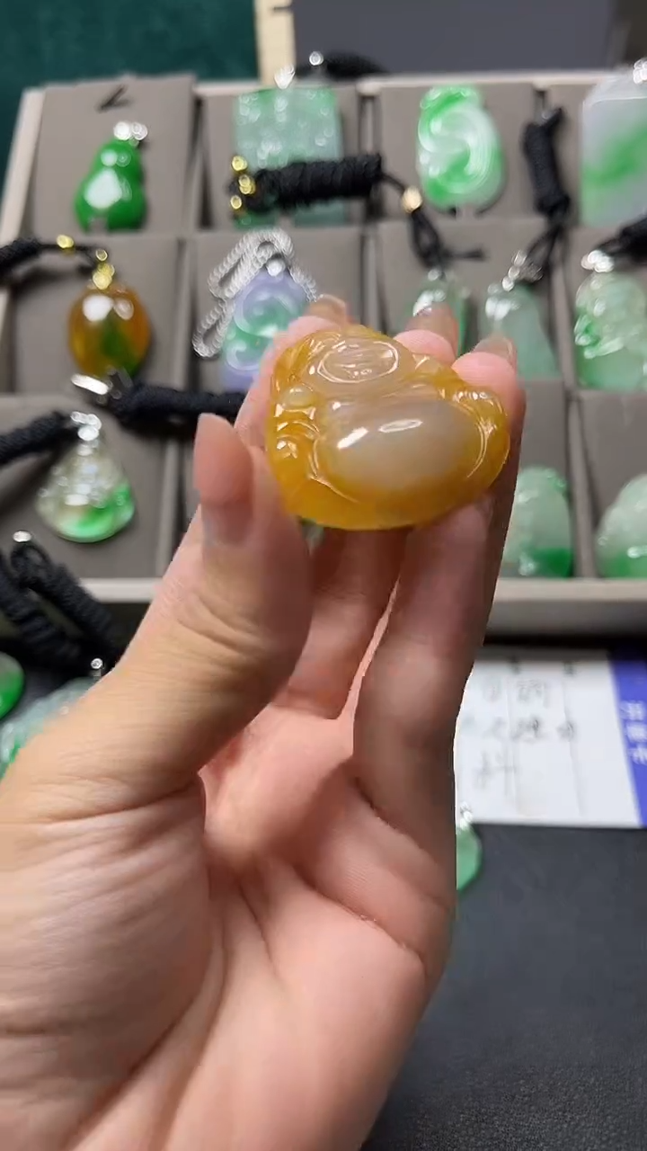 颈饰未镶嵌翡翠  所见即所得 一图一物