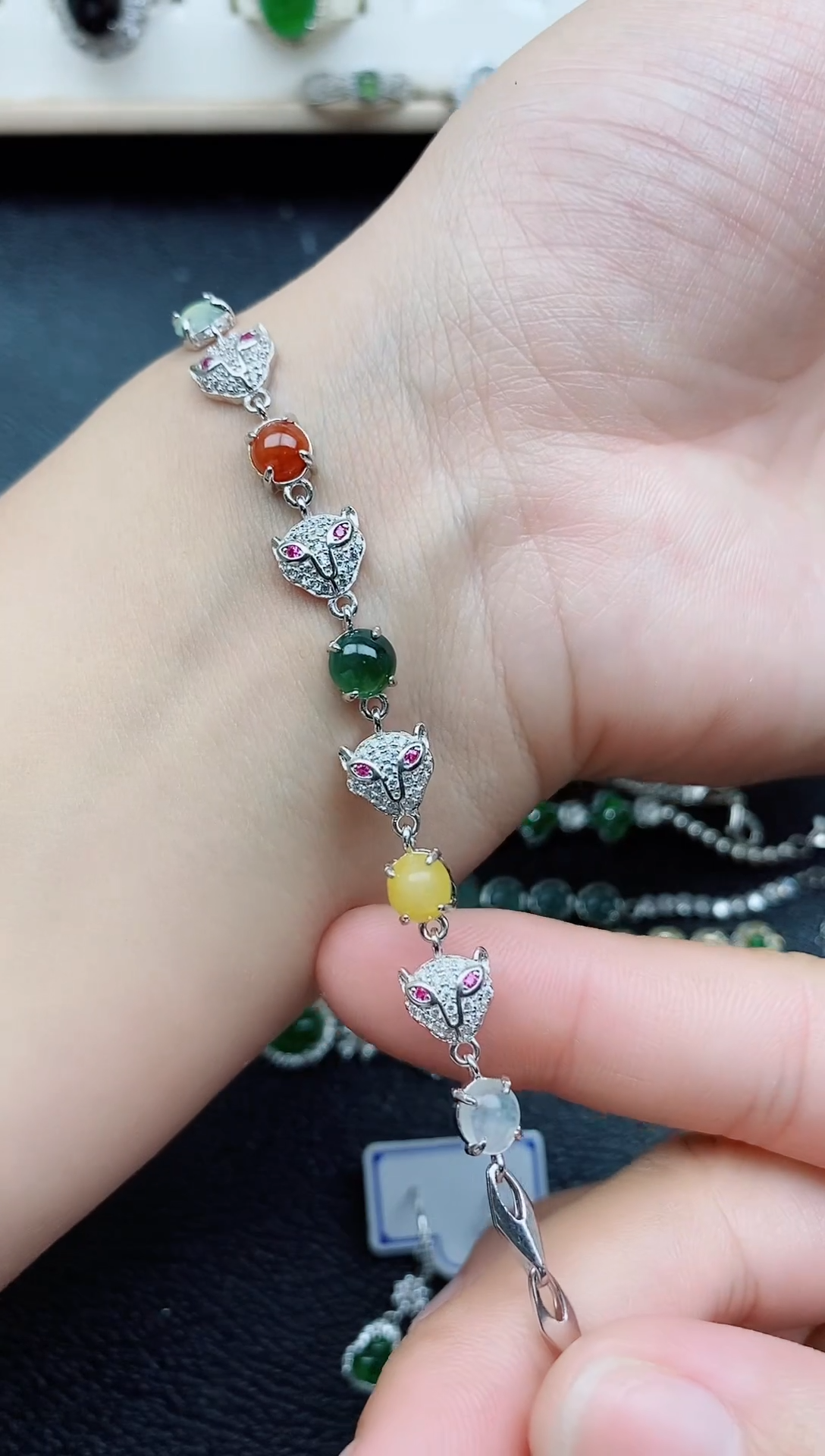 【闪购商品】翡翠戒指银S925镶嵌11111