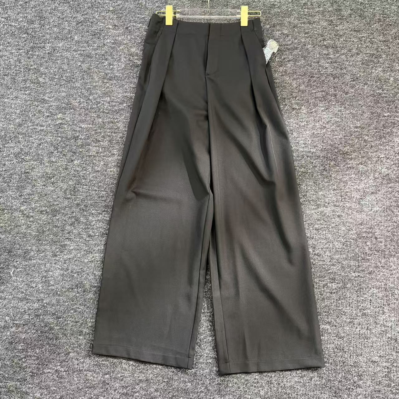 K02【简一一专属】黑色时尚简约百搭直筒西装裤