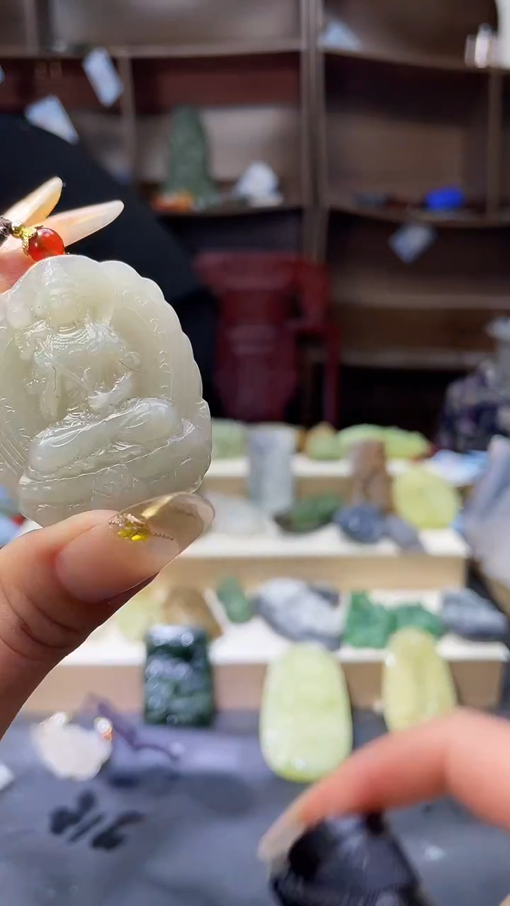 【闪购商品】和田玉（糖玉）颈饰未镶嵌1