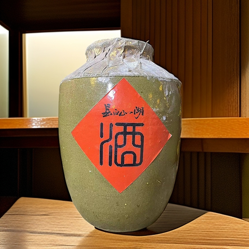 长白山湖坛酒珍藏级原酒自饮聚会宴请十二年清香大麯酒  53%Vol5L