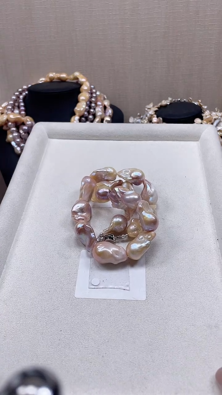 未镶嵌项链淡水珍珠【纯恬饰品】