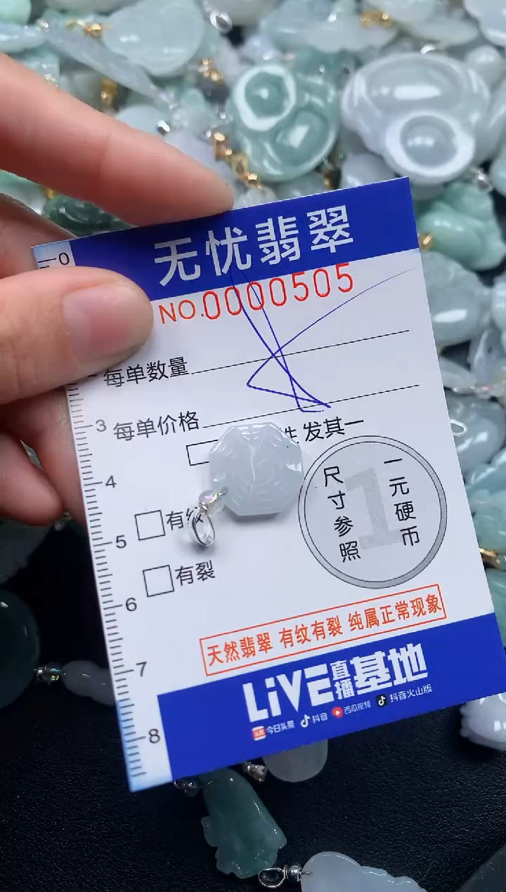 颈饰未镶嵌翡翠505