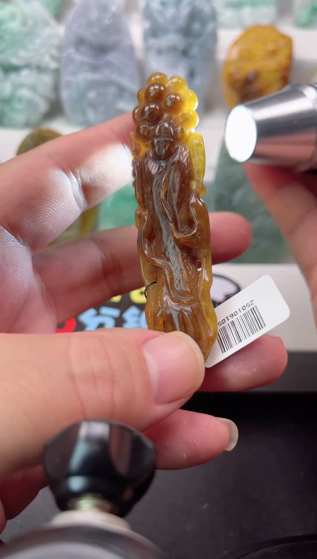 【闪购商品】翡翠颈饰未镶嵌人参