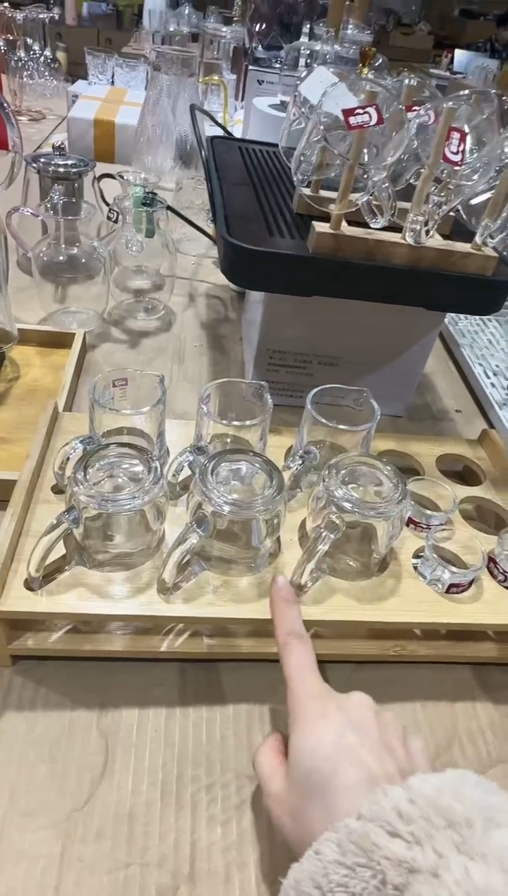 【闪购商品】玻璃无盖款直播专属6+6+杯架