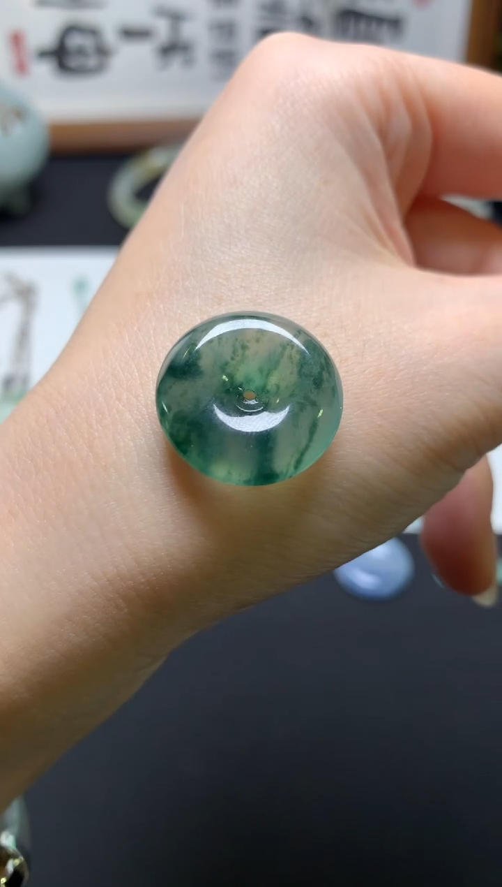 未镶嵌定制翡翠爸***7  0853234190 尾款6