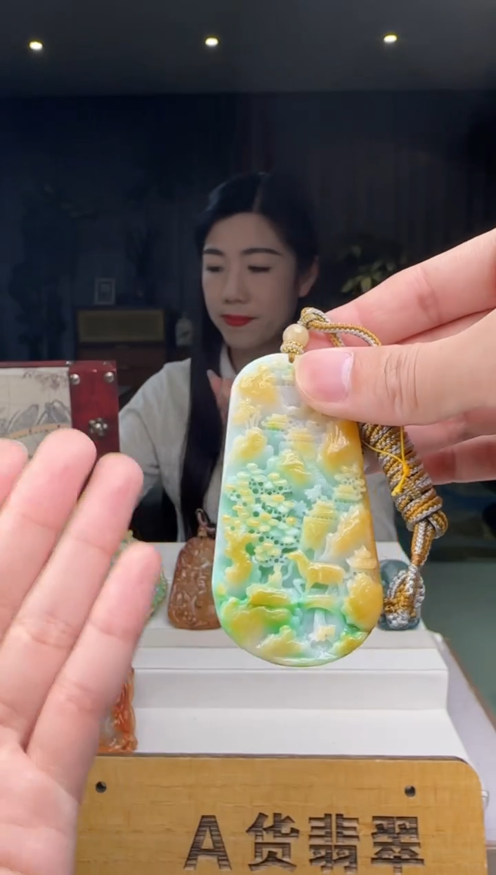 【闪购商品】翡翠颈饰未镶嵌XM@@65156161