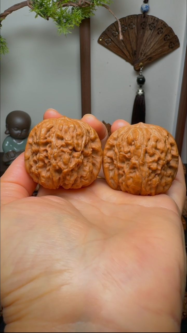 把件文玩核桃蓟县一代门墩货头 边43