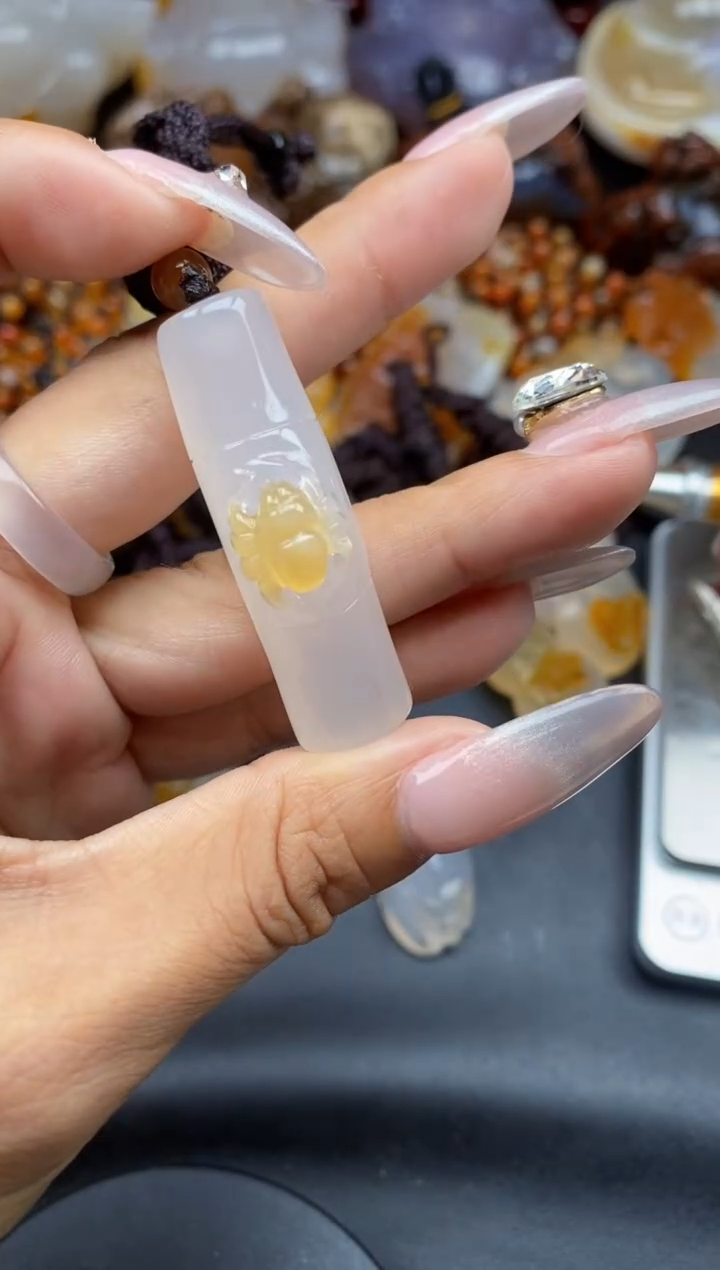 【闪购商品】玛瑙/玉髓颈饰未镶嵌ll