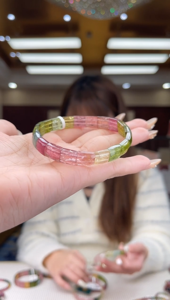 【闪购商品】碧玺/未镶嵌碧玺镯牌多样性发货49