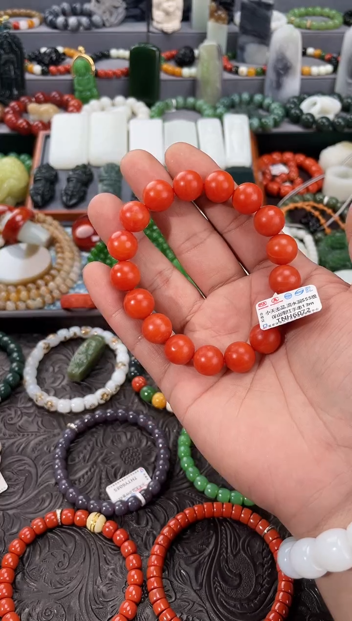 【闪购商品】南红玛瑙手串未镶嵌 多样性发一件TNH6072