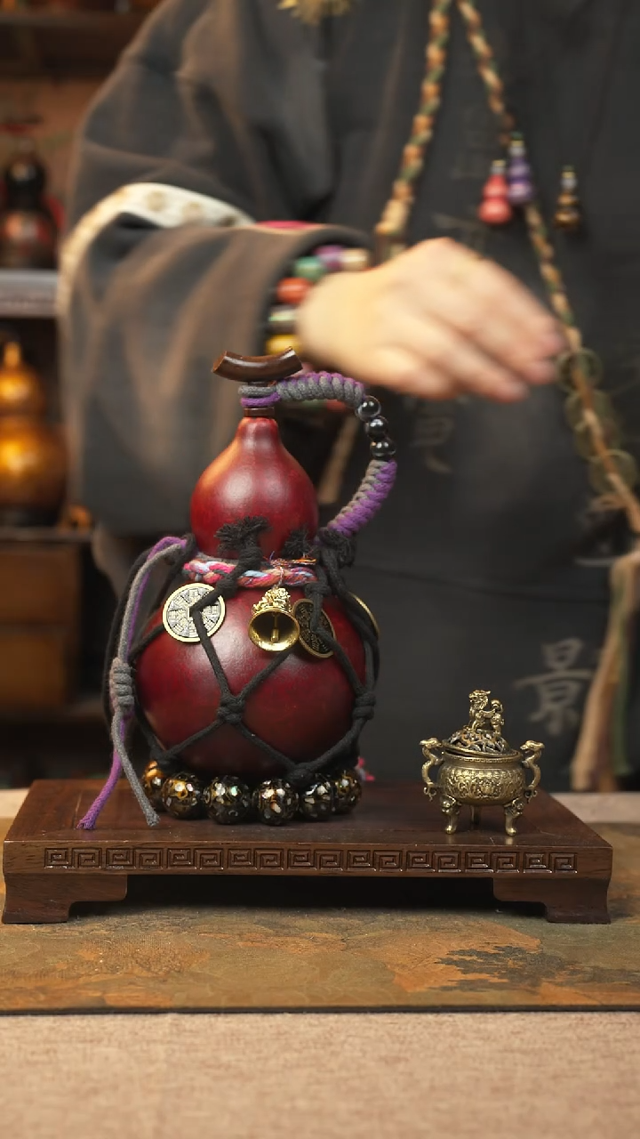 【闪购商品】293大漆葫芦一物一拍记葫堂出品