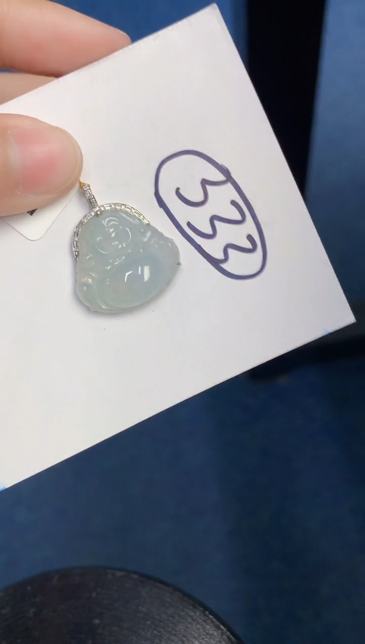 【闪购商品】翡翠颈饰18K金镶嵌000000000