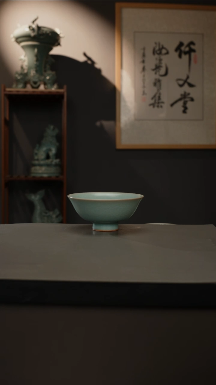 【闪购商品】杯仿古釉原矿 清心杯