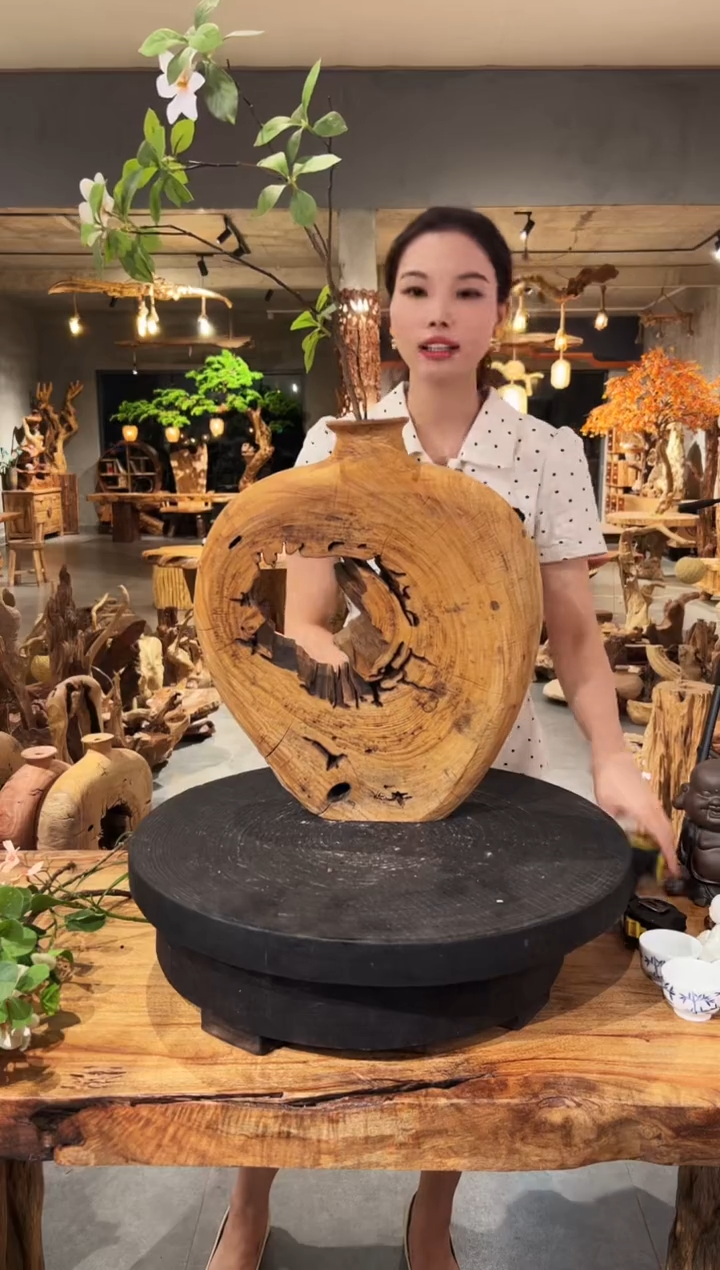 木陶源世家艺术作品摆件