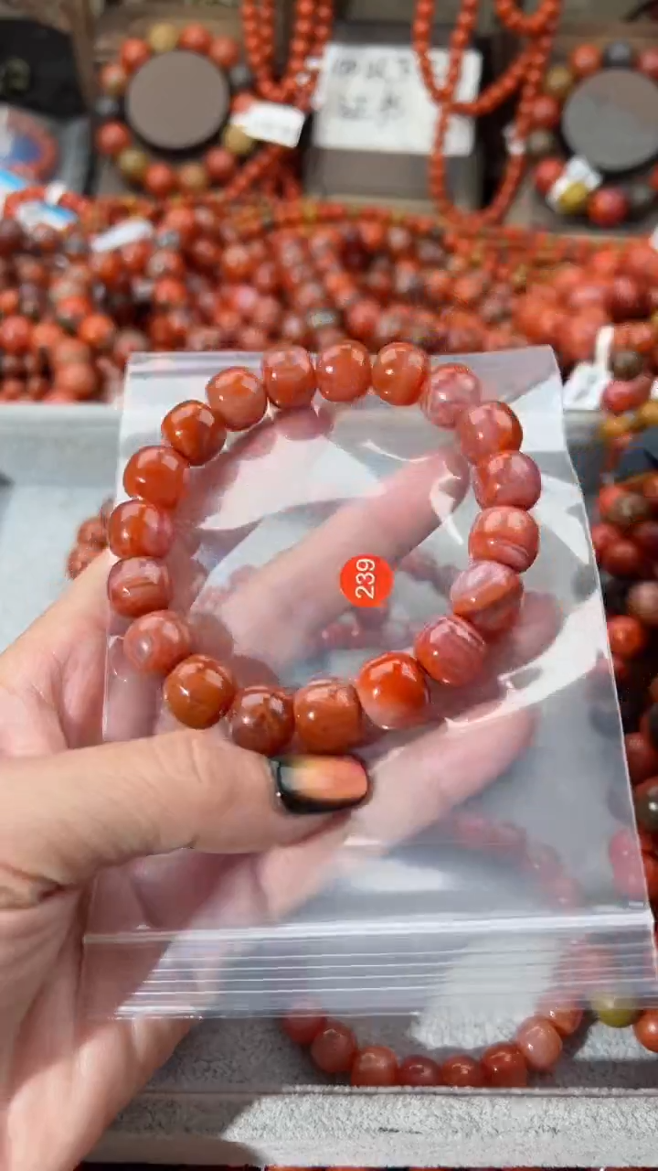 【闪购商品】南红玛瑙手串未镶嵌12