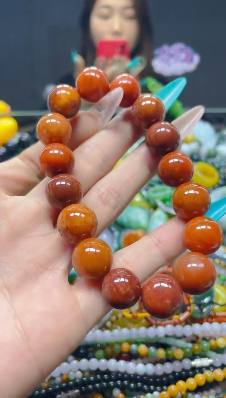 翡翠未镶嵌颈饰13MM/T/翡翠A货，一件也是批发价