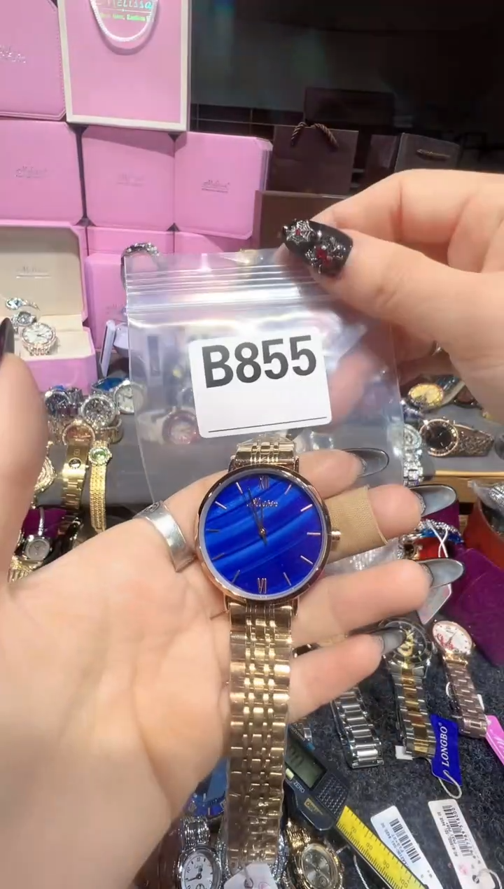 石英机芯不锈钢不锈钢直播定闪专用