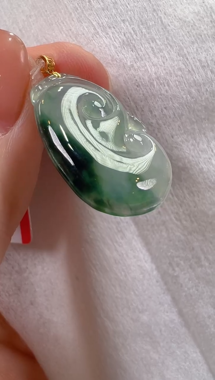 【闪购商品】定制翡翠18K金镶嵌多样性团购发一件