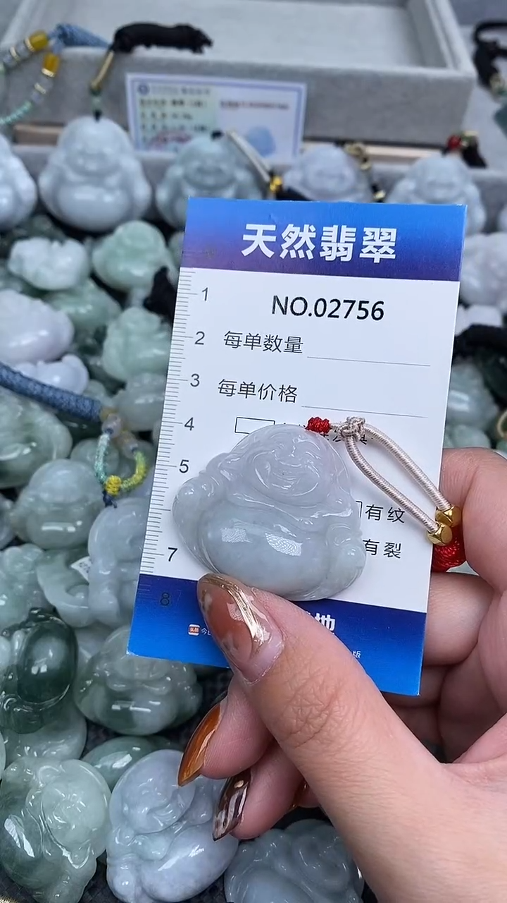 颈饰未镶嵌翡翠纯天然A货翡翠2756