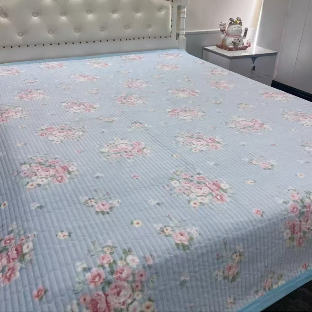 【花团锦簇】200*230cm宝宝绒加厚加绒舒适保暖床盖