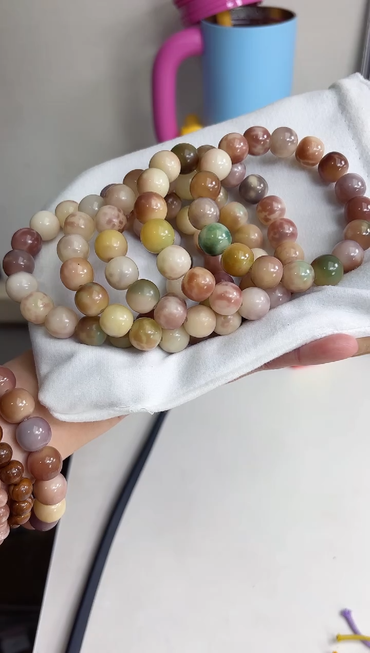 手串菩提根/象牙果沐k83紫美人玉化苹果12*13mm手串随机