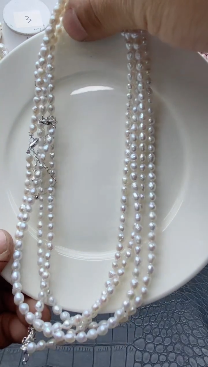 【闪购商品】淡水珍珠颈饰未镶嵌0119