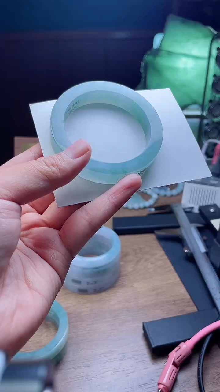 定制翡翠手镯未镶嵌祺*定制