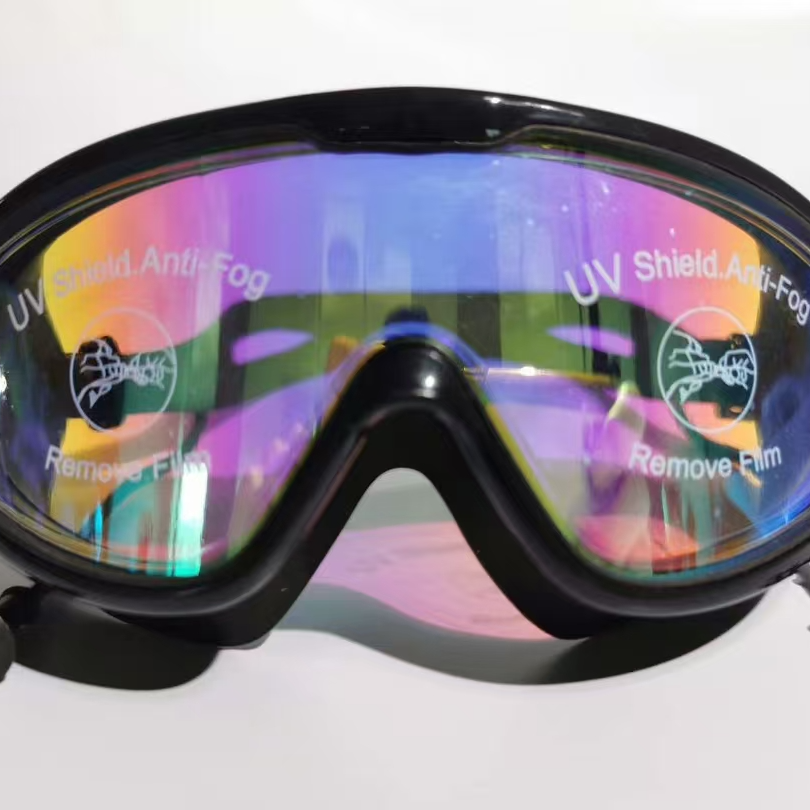 男士泳镜大镜片一体镜女士游泳镜防雾